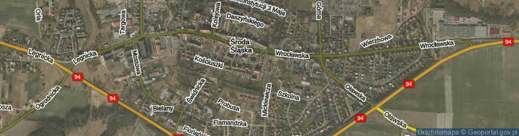 Zdjęcie satelitarne Skwer Zesłańców Sybiru skw.